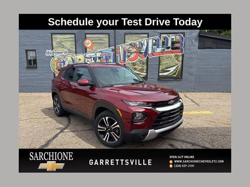 Crimson Metallic 2023 Chevrolet Trailblazer LT