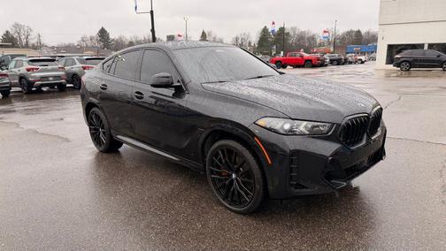 Black Sapphire Metallic 2026 BMW X6 xDrive40i