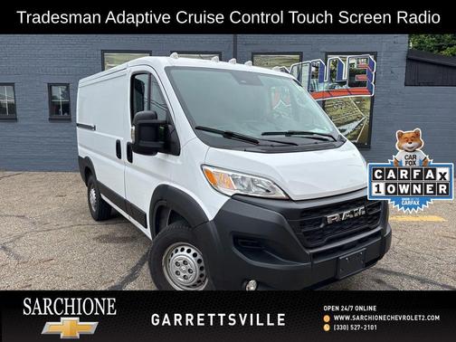 Bright White Clearcoat 2024 RAM ProMaster 1500 Low Roof