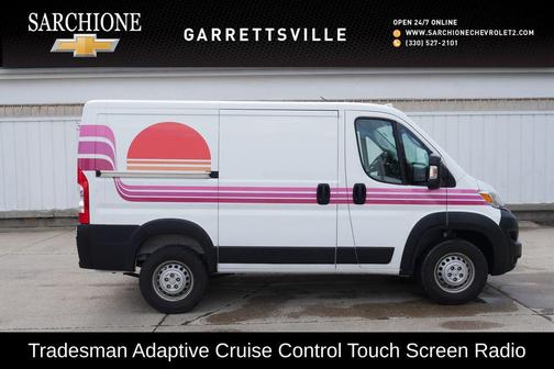 Bright White Clearcoat 2024 RAM ProMaster 1500 Low Roof