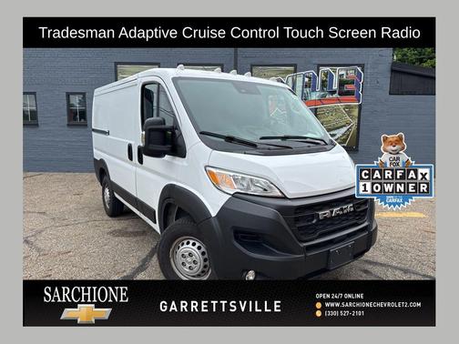 Bright White Clearcoat 2024 RAM ProMaster 1500 Low Roof
