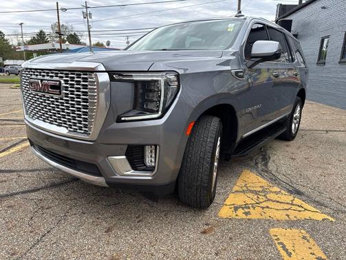 Satin Steel Metallic 2022 GMC Yukon Denali