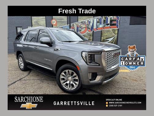 Satin Steel Metallic 2022 GMC Yukon Denali