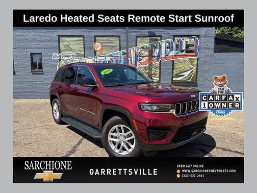 Velvet Red Pearlcoat 2025 Jeep Grand Cherokee Laredo