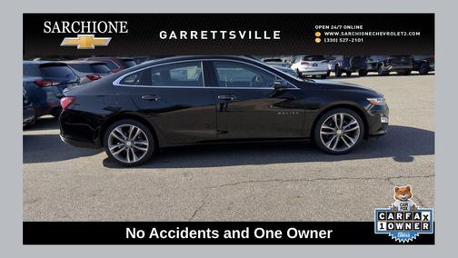 Mosaic Black Metallic 2022 Chevrolet Malibu FWD Premier