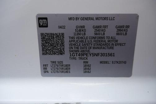 2022 GMC Sierra 2500 AT4