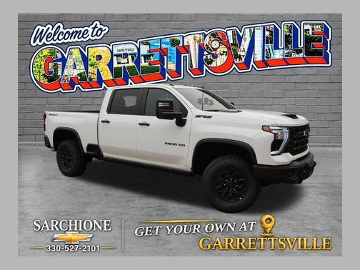 Summit White 2026 Chevrolet Silverado 2500 Crew Cab, Standard Bed, XR2, 4WD