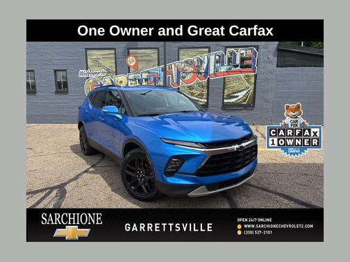 Riptide Blue Metallic 2024 Chevrolet Blazer 3LT