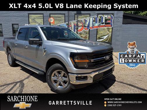 Silver Metallic 2025 Ford F-150 XLT