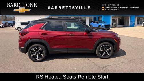 Crimson Metallic 2023 Chevrolet Trailblazer RS