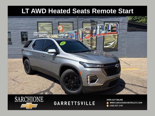 Sterling Gray Metallic 2023 Chevrolet Traverse LT Cloth