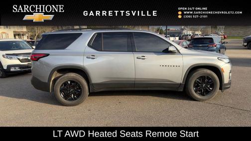 Sterling Gray Metallic 2023 Chevrolet Traverse LT Cloth