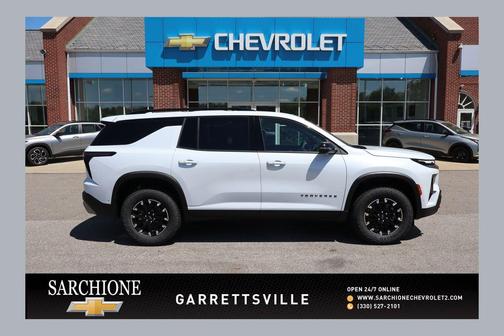 Polar White Tricoat 2026 Chevrolet Traverse AWD Z71