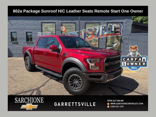 Ruby Red Metallic Tinted Clearcoat 2019 Ford F-150 Raptor
