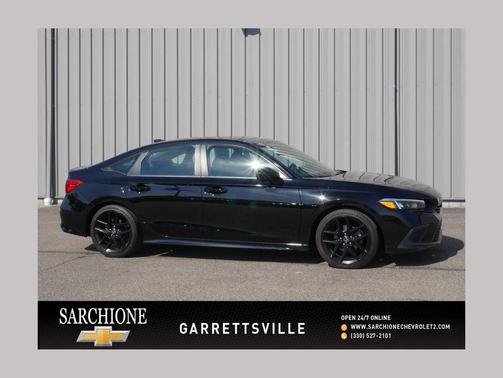 Crystal Black Pearl 2024 Honda Civic Sport