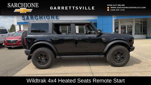 Shadow Black 2024 Ford Bronco Wildtrak