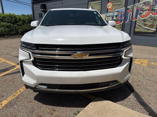 Summit White 2021 Chevrolet Tahoe LT