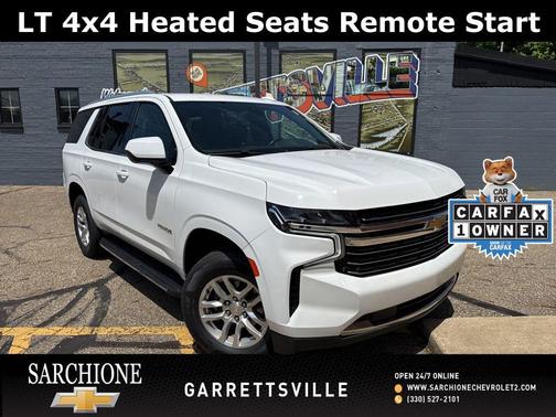 Summit White 2021 Chevrolet Tahoe LT