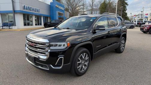 Ebony Twilight Metallic 2021 GMC Acadia FWD SLE