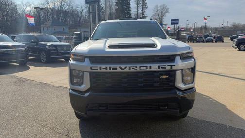 Silver Ice Metallic 2021 Chevrolet Silverado 2500 Custom