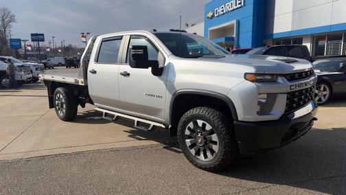Silver Ice Metallic 2021 Chevrolet Silverado 2500 Custom