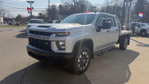 Silver Ice Metallic 2021 Chevrolet Silverado 2500 Custom