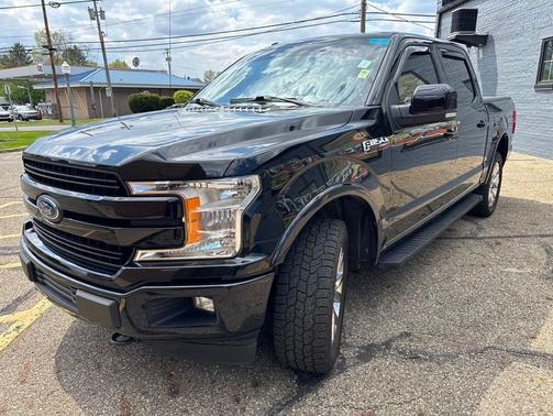 Shadow Black 2018 Ford F-150 Lariat