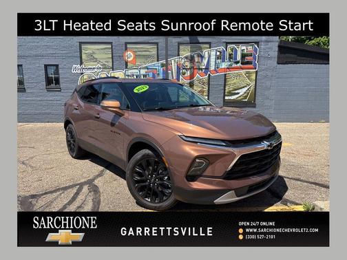Copper Bronze Metallic 2023 Chevrolet Blazer 3LT