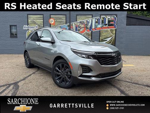 Sterling Gray Metallic 2024 Chevrolet Equinox FWD RS
