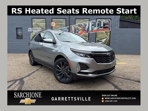 Sterling Gray Metallic 2024 Chevrolet Equinox FWD RS