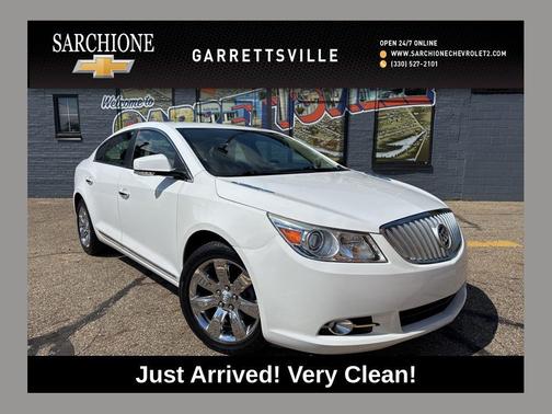 Summit White 2011 Buick LaCrosse CXL