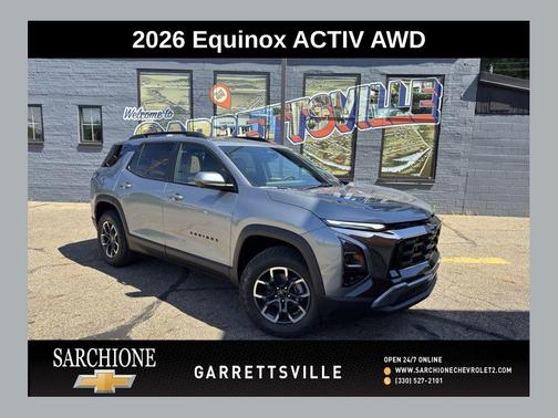 Sterling Gray Metallic 2026 Chevrolet Equinox AWD ACTIV