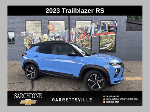 Fountain Blue 2023 Chevrolet Trailblazer RS