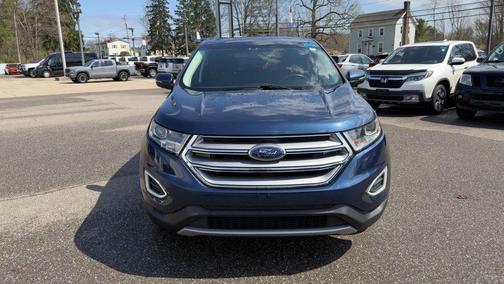 Blue Jeans Metallic 2017 Ford Edge SEL