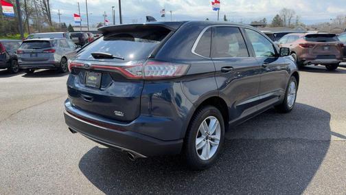 Blue Jeans Metallic 2017 Ford Edge SEL