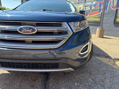 Blue Jeans Metallic 2017 Ford Edge SEL