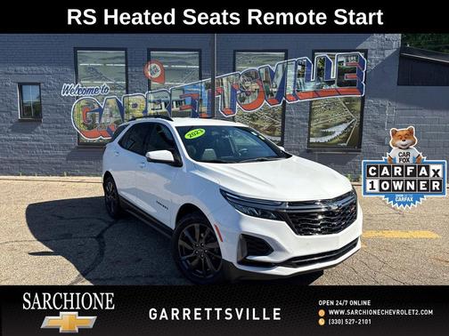 Summit White 2023 Chevrolet Equinox FWD RS