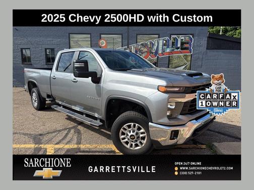 Sterling Gray Metallic 2025 Chevrolet Silverado 2500 LT