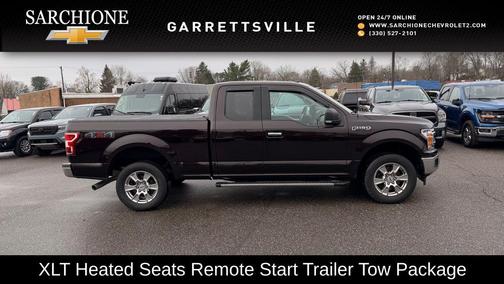 Magma Red 2018 Ford F-150 XLT