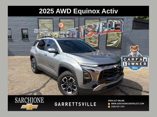 Sterling Gray Metallic 2025 Chevrolet Equinox AWD ACTIV