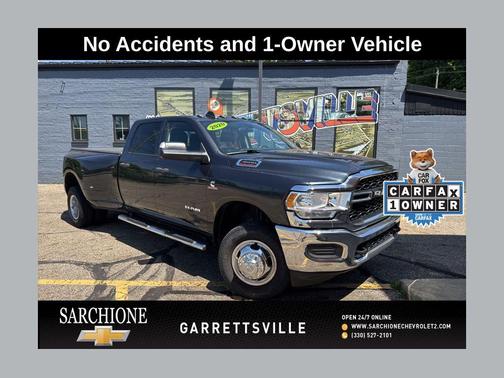 Maximum Steel Metallic Clearcoat 2020 RAM 3500 Tradesman Crew Cab 4x4 8' Box