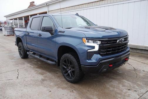 Lakeshore Blue Metallic 2024 Chevrolet Silverado 1500 LT Trail Boss