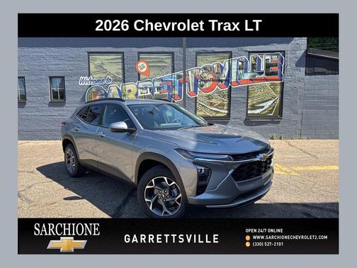 Sterling Gray Metallic 2026 Chevrolet Trax LT