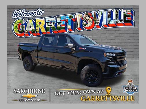 Black 2021 Chevrolet Silverado 1500 LT Trail Boss