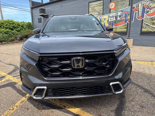 Blue 2025 Honda CR-V Hybrid Sport Touring AWD