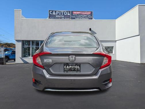 Modern Steel Metallic 2020 Honda Civic LX