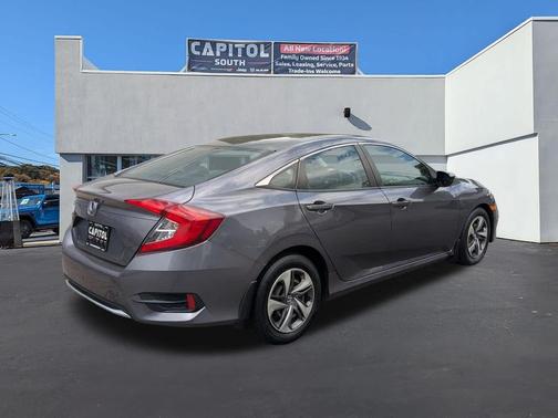 Modern Steel Metallic 2020 Honda Civic LX
