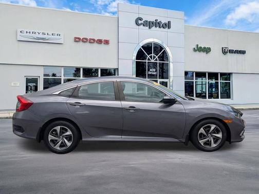 Modern Steel Metallic 2020 Honda Civic LX