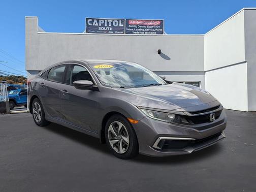 Modern Steel Metallic 2020 Honda Civic LX
