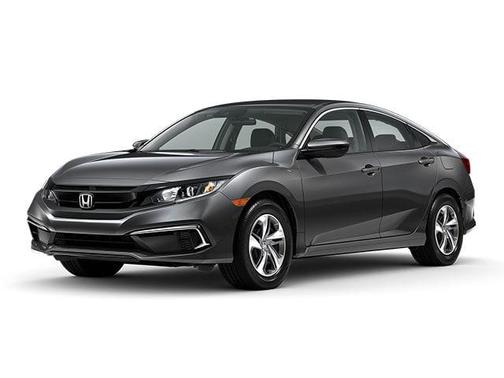 Modern Steel Metallic 2020 Honda Civic LX